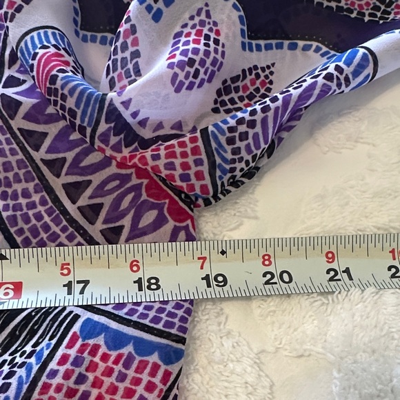 Chico's Multicolor Patterned Cardigan - Picture 4 of 4